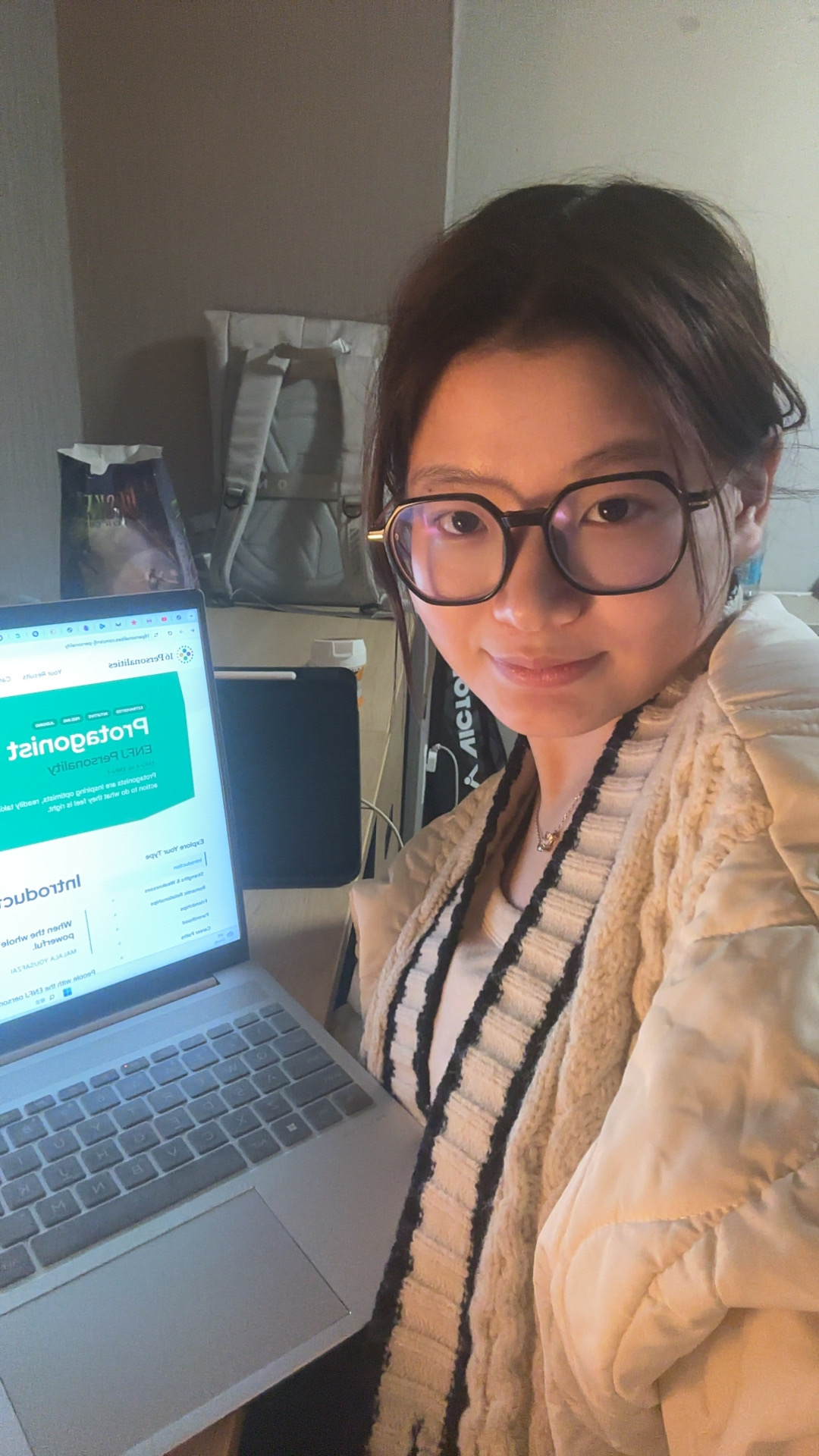 I took the MBTI test on my laptop, and the
screen displayed my MBTI result as ENFJ.'><iframe class='responsive-iframe' src='https://www.youtube.com/embed/tgbNymZ7vqY'></iframe></div>